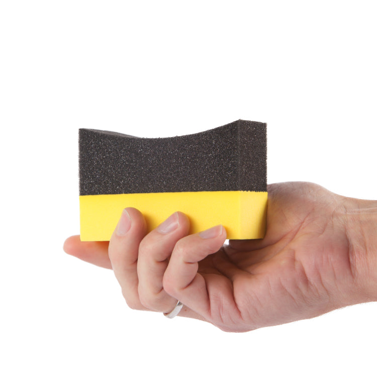 Aplicador Curvado para Brillo de Neumáticos